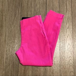 Old Navy Pink High Waisted Crop Pant